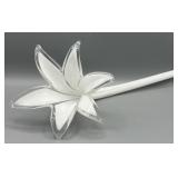 Handblown Glass Lily