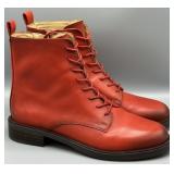 Sam Edelman Nina Candy Red Leather Boots
