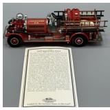 1927 Athens-Fox N-S-4 Fire Engine Diecast w/COA