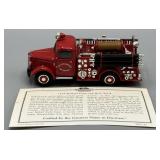 Matchbox Pump & Hose Truck with COA