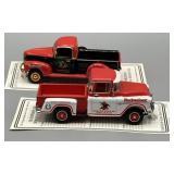 (2) Matchbox Budweiser Die Cast with COAï¿½s