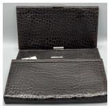 (3) VTG Banana Republic Leather Clutches