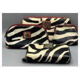 Vintage Dooney & Bourke Zebra Accessories