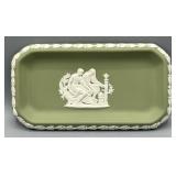 Wedgwood Sage Green Rectangular Jewelry Dish