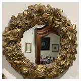 VTG Rose Wreath Mirror