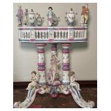 Dresden Style Figural Table Centerpiece