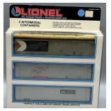 Lionel Intermodal Containers 6-12855