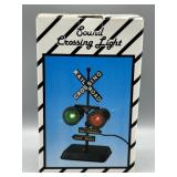 Sound Railroad Crossing Light