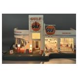 Gulf Gasoline Station by Danbury Mint
