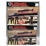 (2)-Two O and O27 Gauge Elevetated Trustle Sets