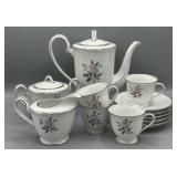 Vintage Noritake China Rosales Tea Set
