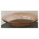 Federal Pink Depression Glass Sharon Rose Bowl
