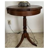 Round Antique Tea Table