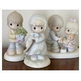 (3) Precious Moments Figurines