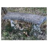 Concrete Garden Bench