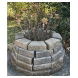 Paver Bricks, Planter and Tomato Wire
