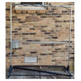 Rolling Clothes Rack