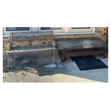 Vintage Wood Benches