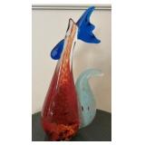 Lead Crystal Rooster
