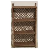 Small Wicker Shelf