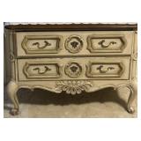2-Drawer Drexel French Provincial Low Boy Dresser