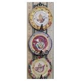 Decorative Plates and Plate Holder