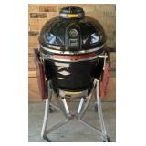 Vision Grills Ceramic Charcoal Grill w/Cover