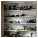 Contents of Built-In Bookshelf