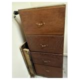 Wood Filing Cabinet