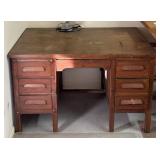 Vintage Wood Desk