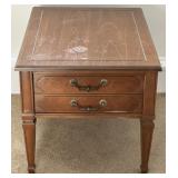 Wood End Table