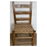Antique Shaker Woven Seat Chair