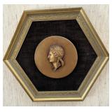 Clifford Art Studio Handcrafted Sculpture Framed