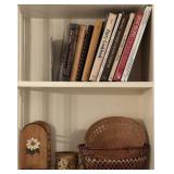 Vintage Cookbooks and Contents of Shelf