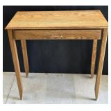 Oak Entryway Table