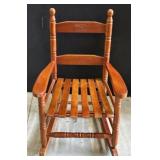 Vintage Child Rocking Chair