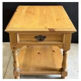 Wood Side Table