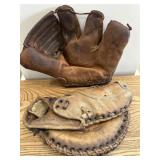 Vintage Baseball Gloves