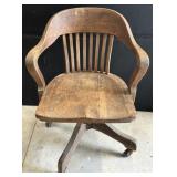 McCloy Company Antique Bankers Chair