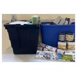Assorted Crafting and Painting Supplies