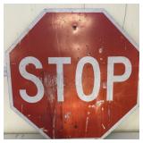 24in Vintage Stop Sign