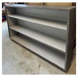Gray Wood Bookshelf