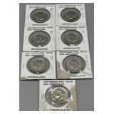 2019 and 2020 Kennedy Half Dollars