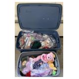 (2) Tubs of Beanie Babies