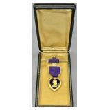WWII U.S. Purple Heart Medal w/Coffin Case