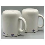 Vintage Pottery Salt & Pepper Shaker Set