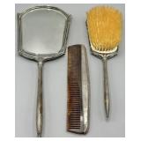 Antique Sterling Silver Vanity Set