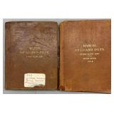1908 United States Army Manual of Guard Duty Books
