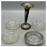 Miscellaneous Sterling Silver and Crystal