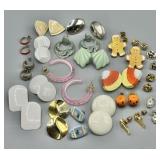 Vintage Stud Push Back Earrings